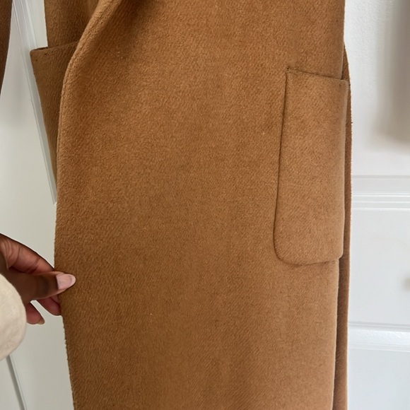 Topshop brown coat - size US 4 - Picture 9 of 16